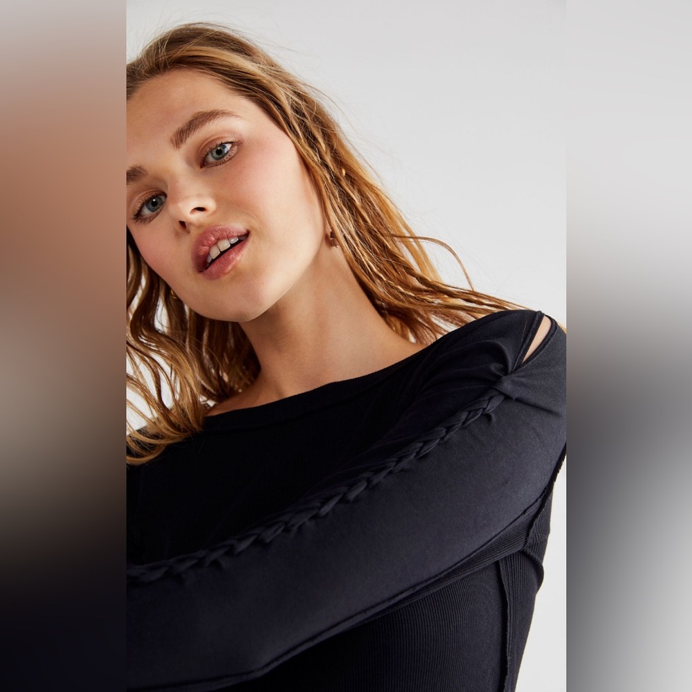 Free People Daisy Chain Cuff Tee - Picture 3 of 3